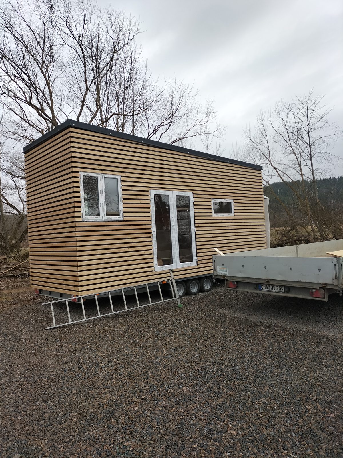 Tiny House von auwegKARTELL auf geprüftem AL-KO Fahrgestell